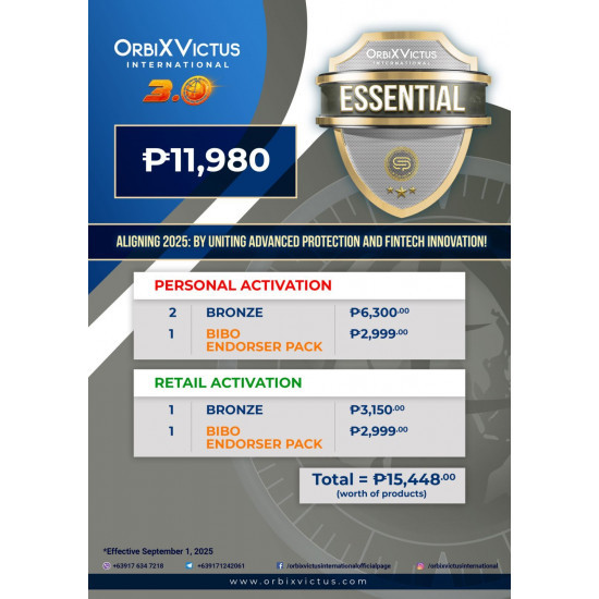 ESSENTIAL PACKAGE ESSENTIAL PACKAGE