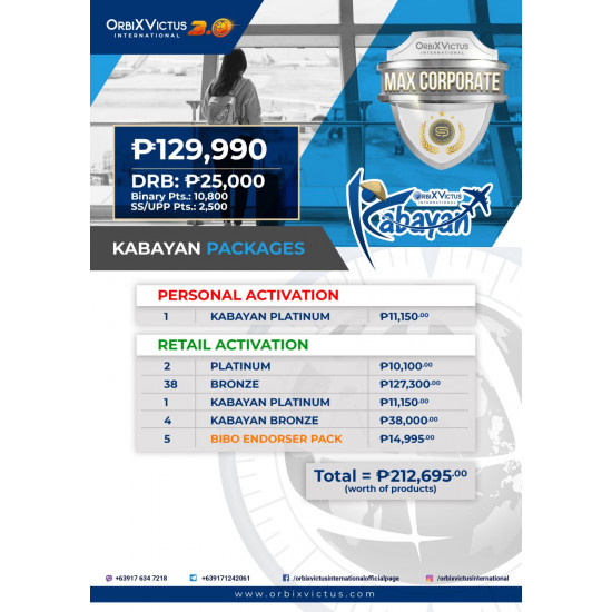 KABAYAN MAX CORPORATE PACKAGE 3