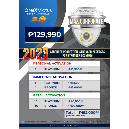 OVI MAX CORPORATE PACKAGE OVI MAX CORPORATE PACKAGE