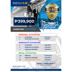 KABAYAN MAX ORBIX PACKAGE 2